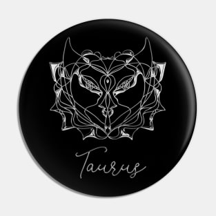 Funny Taurus Zodiac Shirt April May Birthday Astrology Gift Pin