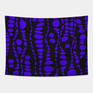 cobalt bubbles Tapestry