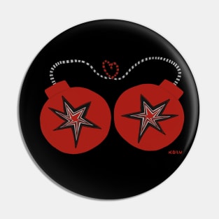 Red Bombs Pin