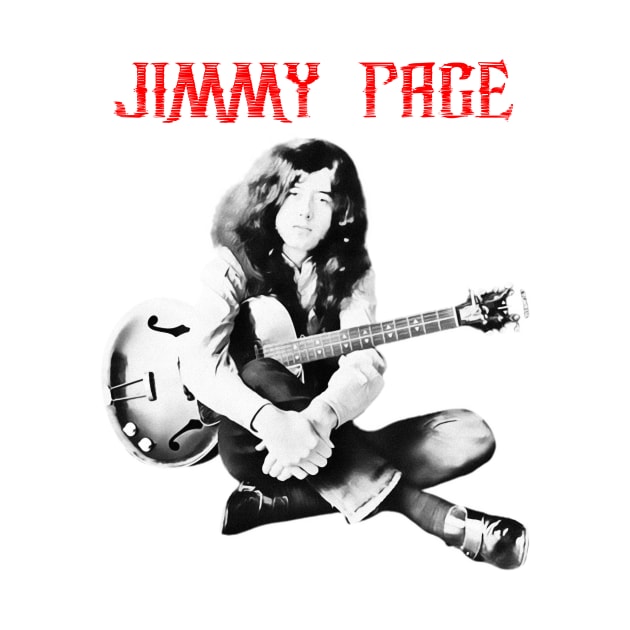 jimmy page visual art by DOGGIES ART VISUAL