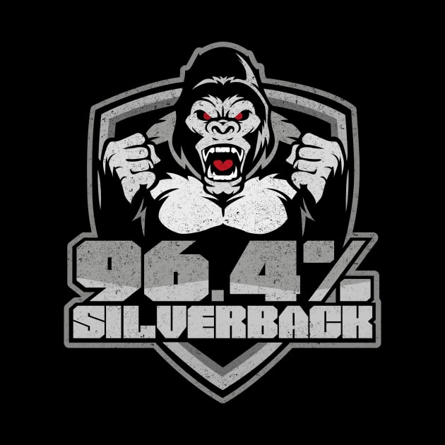 96.4% Silverback Gym Apparel by BOEC Gear