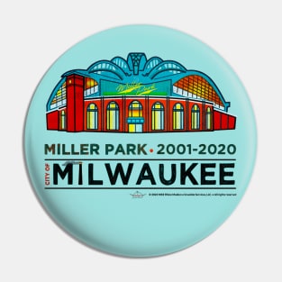 Miller Park • Milwaukee Brewers • MKE WI Pin