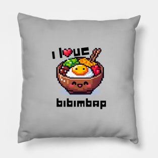 I Love Bibimbap Pillow