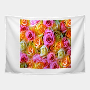 Spring Roses Tapestry