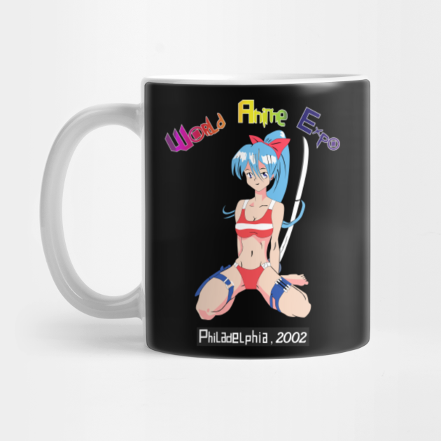 World Anime Expo 2002 World Anime Expo 2002 Mug Teepublic World anime expo 2002 authentic 5 tee shirt black mug 11oz: teepublic