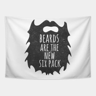 Beard quote, funny beard joke for bearded men and beard lovers Tapestry