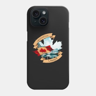 Destination: Canada, a travel design inspired by the amazing Canada landscape Phone Case