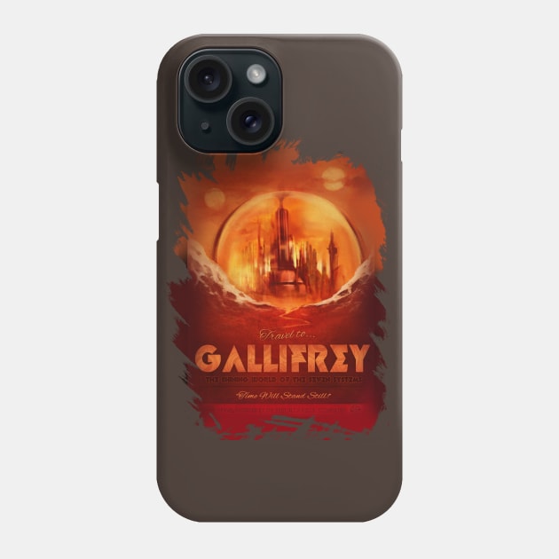 Visit Gallifrey! Phone Case by MeganLara