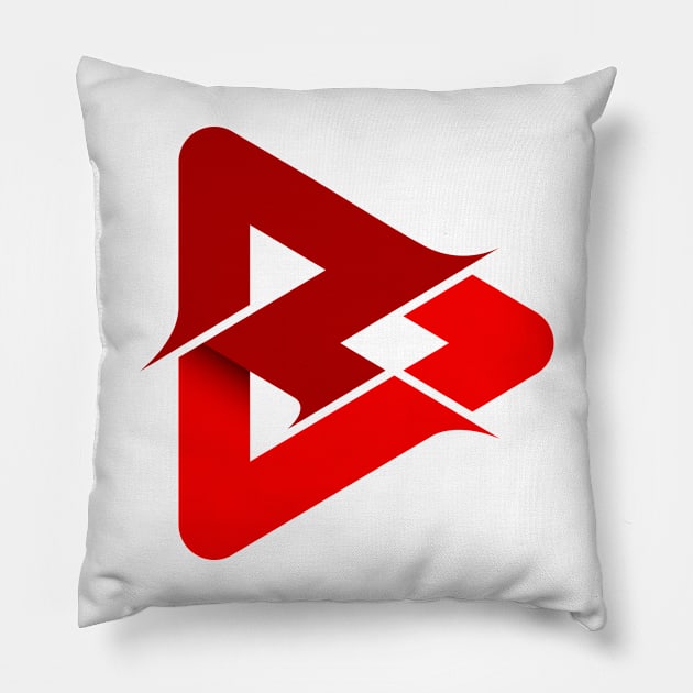 Play button Pillow by SASTRAVILA