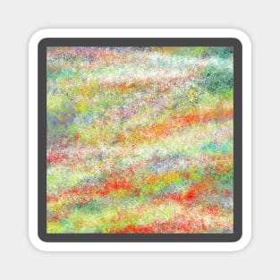 abstract colorful pattern Magnet