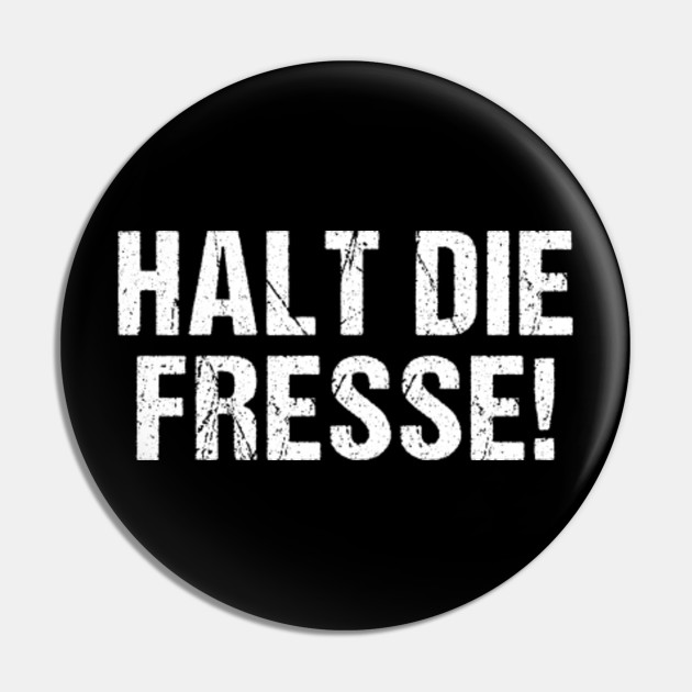 Halt Die Fresse Product Design