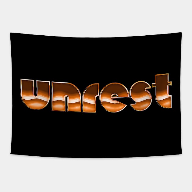 Unrest / 90s Style Fan Design Tapestry by DankFutura