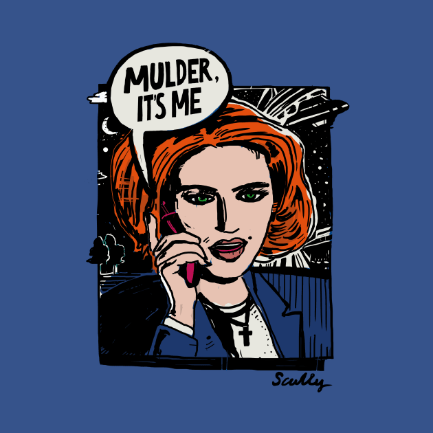 Mulder, It's Me by Pixelmania