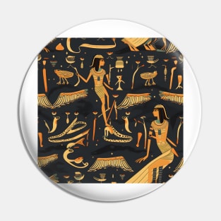 Ancient Egyptian Pattern 17 Pin