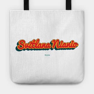 Svitlana Nianio Tote