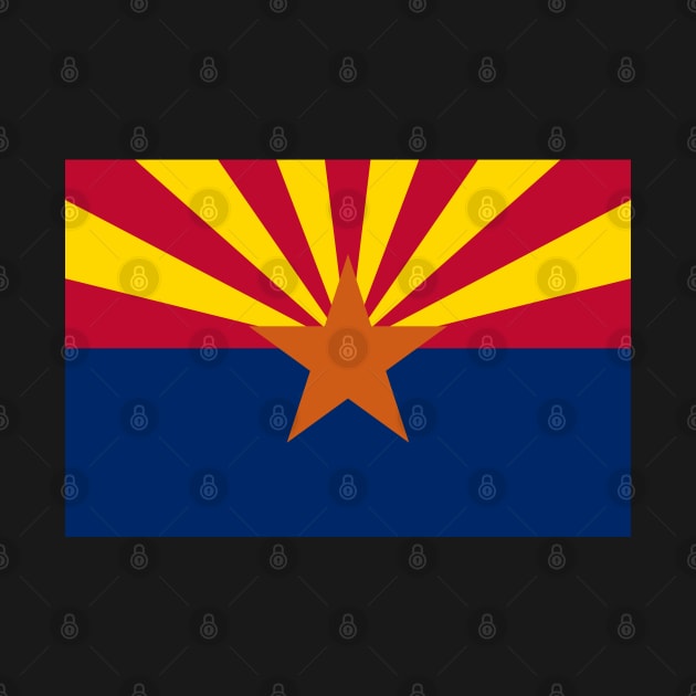 Arizona State Flag by Lucha Liberation