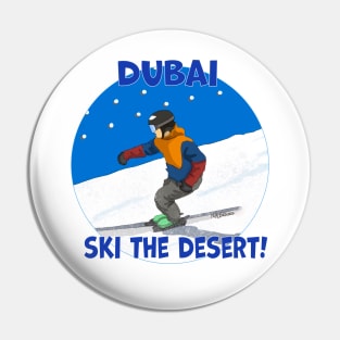 Ski The Desert, Dubai Pin