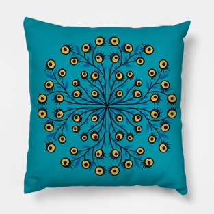 Eye Monster Weird Symmetry Creature Pillow