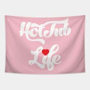 Hot Tub Life Tapestry