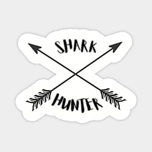 Mr Monster Shark Hunter -  T-Shirt Magnet