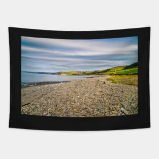 Wonderful Coastal Scenery - Pebble Beach & Aberarth Tapestry