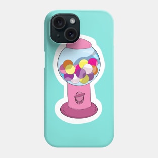 Sugar Rush - Pink Bubblegum Machine Phone Case