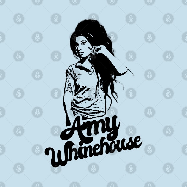 Amy Whinehouse Style Classic by Hand And Finger