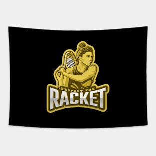 Respect The Racket Tapestry