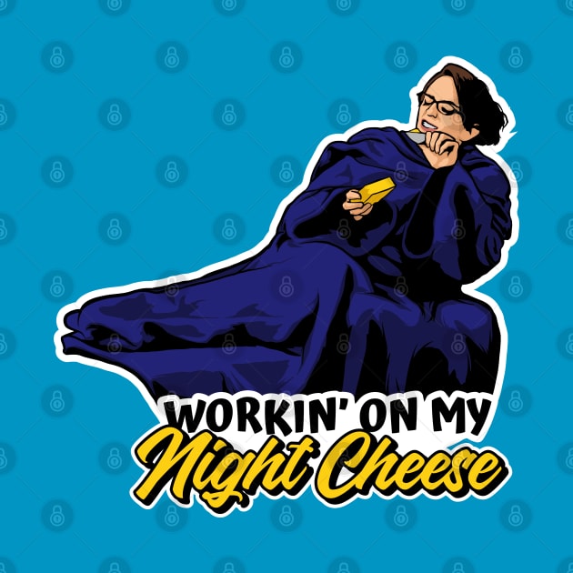 Liz Lemon Night Cheese by SBarstow Design