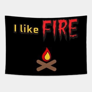 I Like Fire Tapestry