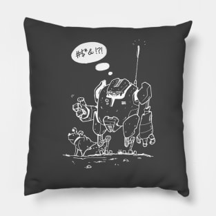 What the F!?! (light Design) Pillow