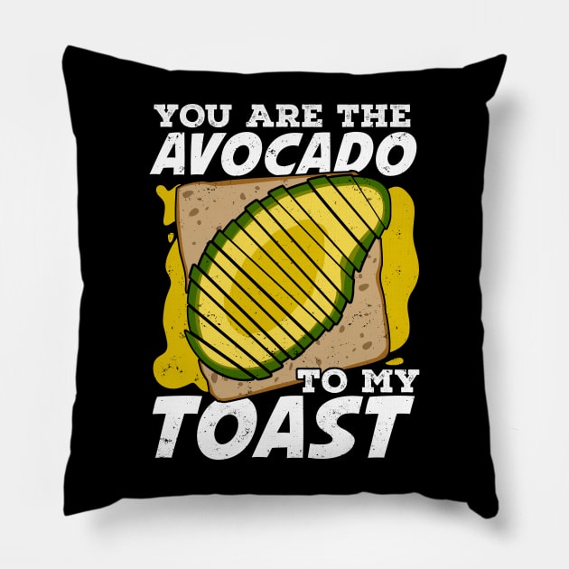 You Are The Avocado To My Toast Pillow by Dolde08