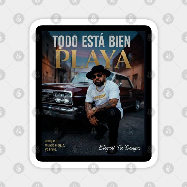 Todo Está Bien Playa Magnet by Lamar 's Store