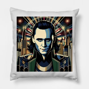 Loki-Art Deco Pillow