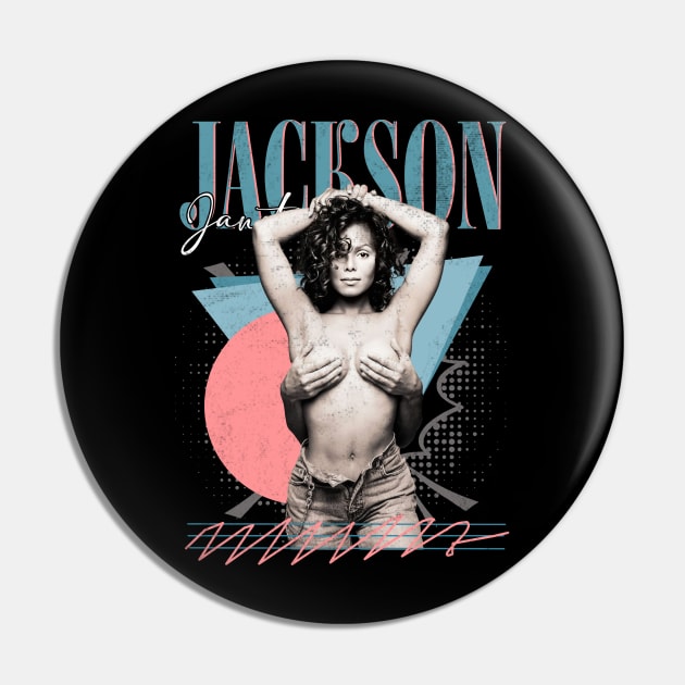 Janet Jackson Pin by Garza Arcane
