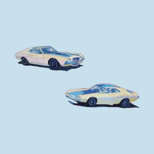 Trans Am in Watercolor T-Shirt