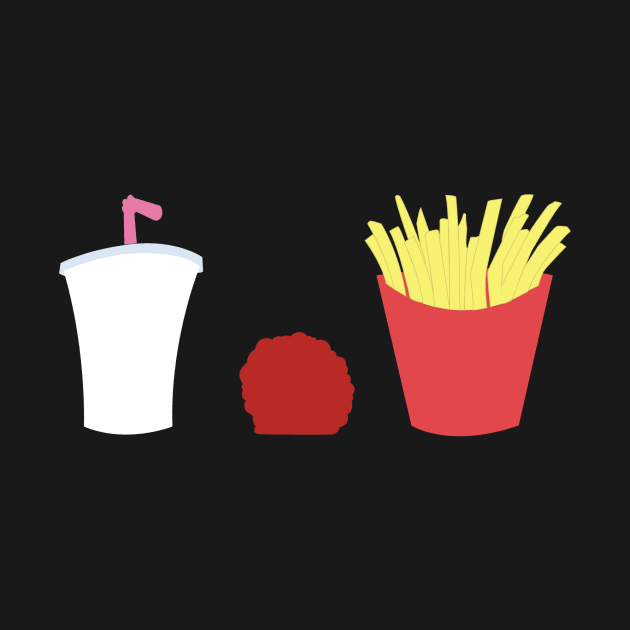 Minimalist Aqua Teen Hunger Force - ATHF by Tyler Haddad