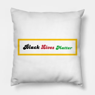 Black Lives Matter - Pan African Diaspora - Front Pillow