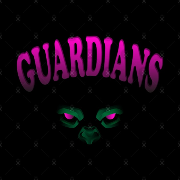 Guardians Gorilla Monkey Eyes Dark Shadows by Mirak-store 