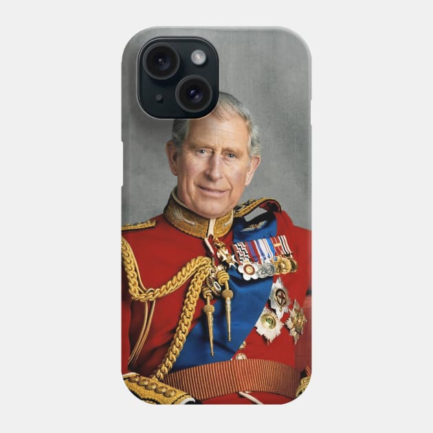 King Charles III Phone Case by valentinahramov