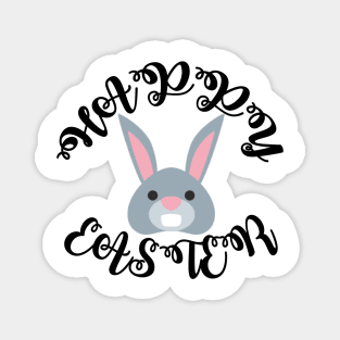 Bunny Wishing Easter Magnet