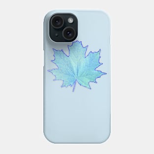 Frozen Leaf Phone Case