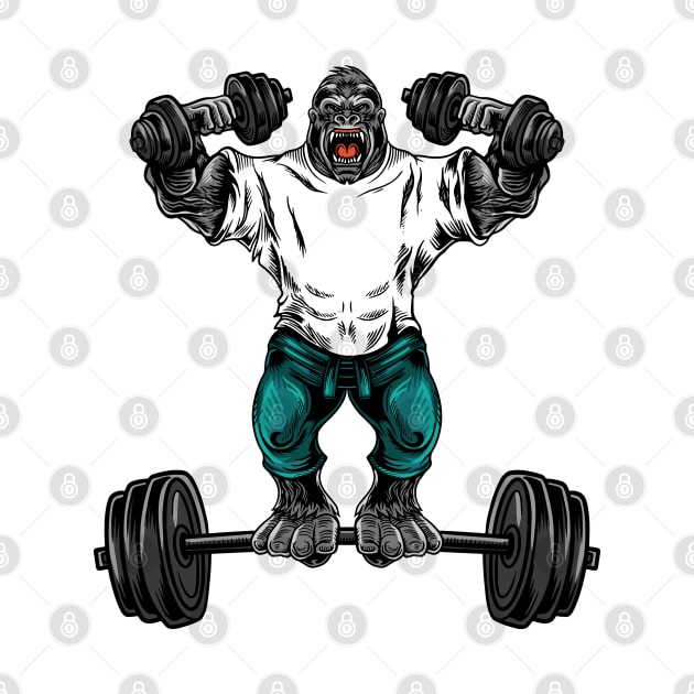 gorilla fitness by Mako Design 