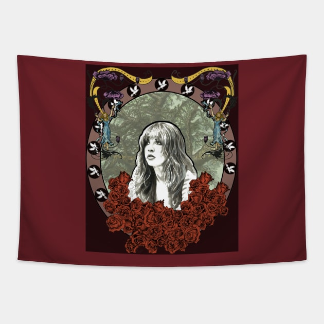 Stevie Tapestry by Riffic Studios