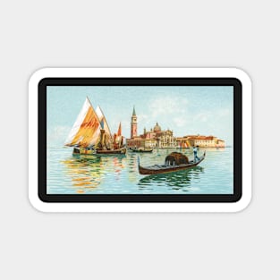 The island of San Giorgio Maggiore, Venice Magnet