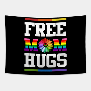 Free Mom Hugs Pride LGBT Tapestry