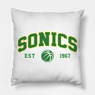 Sonics Basketball Pillow