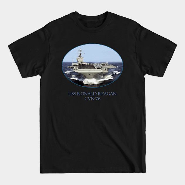 Discover USS Ronald Reagan CVN-76 - Aircraft Carriers - T-Shirt