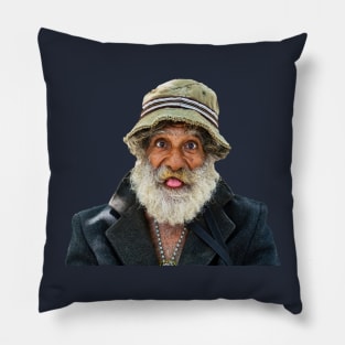 Old Man From Havana Pillow