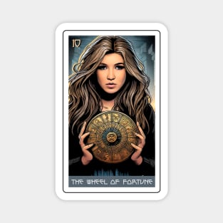 the wheel of fortune - house of anubis tarot card Magnet